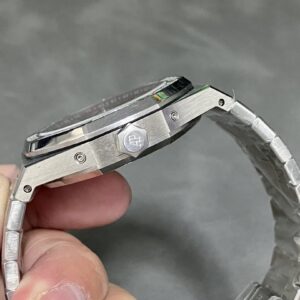 Đồng Hồ Audemars Piguet Royal Oak 26574ST Chế Tác Moissanite Baguette 41mm (6)