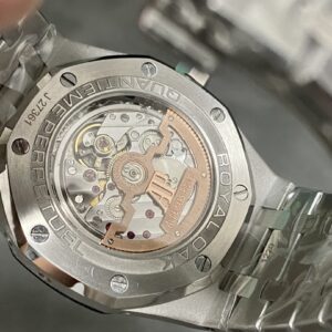 Đồng Hồ Audemars Piguet Royal Oak 26574ST Chế Tác Moissanite Baguette 41mm (6)