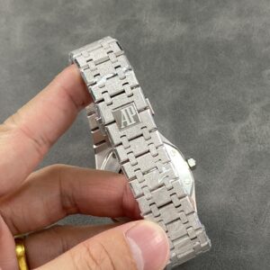 Đồng Hồ Audemars Piguet Royal Oak Frosted Gold 15407BC Phủ Vàng Trắng 41mm (2)