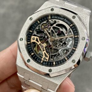 Đồng Hồ Audemars Piguet Royal Oak Frosted Gold 15407BC Phủ Vàng Trắng 41mm (2)