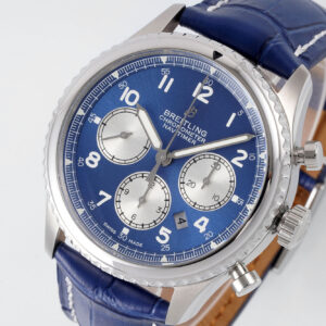 Đồng Hồ Breitling Navitimer Chế Tác Màu Xanh Dương Máy Cơ EF Factory 43mm (8)