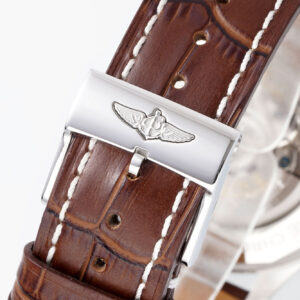 Đồng Hồ Breitling Navitimer Chế Tác Nam Dây Da Màu Nâu Nhà Máy EF 43mm (2)