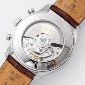 Đồng Hồ Breitling Navitimer Chế Tác Nam Dây Da Màu Nâu Nhà Máy EF 43mm (9)