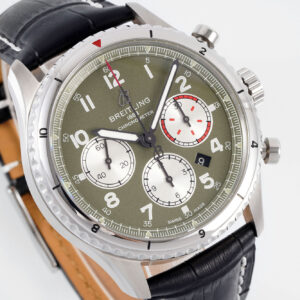 Đồng Hồ Breitling Navitimer Replica 11 Mặt Số Xanh Quân Đội aEF Factory 43mm (9)