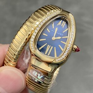Đồng Hồ Bvlgari Serpenti Nữ Siêu Cấp Hình Rắn Mạ Vàng 35mm (1)