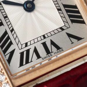 Đồng Hồ Cartier Tank Nữ Đính Đá Replica 11 Nhà Máy AF 22x29mm (4)