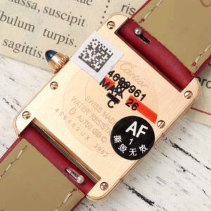 Đồng Hồ Cartier Tank Nữ Đính Đá Replica 11 Nhà Máy AF 22x29mm (10)