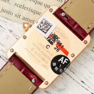 Đồng Hồ Cartier Tank Nữ Đính Đá Replica 11 Nhà Máy AF 22x29mm (4)