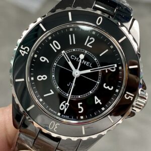 Đồng Hồ Chanel J12 Black Ceramic Replica Cao Cấp Nhà Máy VS 33mm (1)