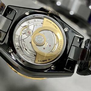 Đồng Hồ Chanel J12 Replica Vỏ Gốm Đen Mạ Vàng 18K Nhà Máy BV (8)