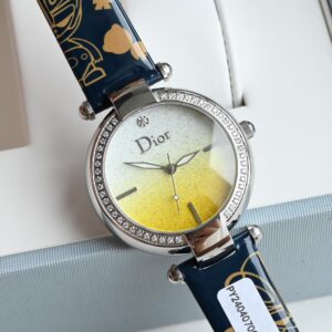 Đồng Hồ Dior Paris Starry Sky Đính Kim Cương Tự Nhiên Dây Da Bê (3)