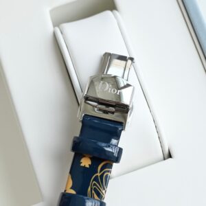 Đồng Hồ Dior Paris Starry Sky Đính Kim Cương Tự Nhiên Dây Da Bê (3)