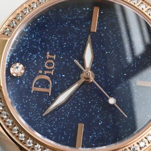 Đồng Hồ Dior Paris Starry Sky Rose Gold Đính Kim Cương Thiên Nhiên 35mm (6)