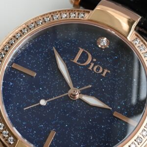 Đồng Hồ Dior Paris Starry Sky Rose Gold Đính Kim Cương Thiên Nhiên 35mm (6)