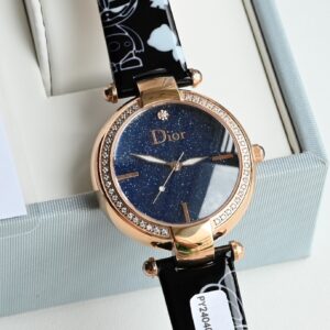 Đồng Hồ Dior Paris Starry Sky Rose Gold Đính Kim Cương Thiên Nhiên 35mm (6)