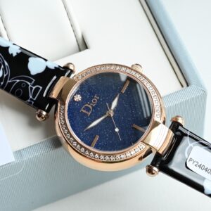 Đồng Hồ Dior Paris Starry Sky Rose Gold Đính Kim Cương Thiên Nhiên 35mm (6)