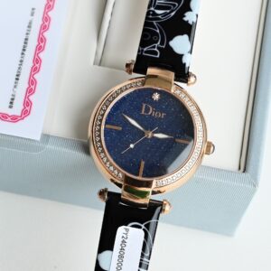 Đồng Hồ Dior Paris Starry Sky Rose Gold Đính Kim Cương Thiên Nhiên 35mm (6)