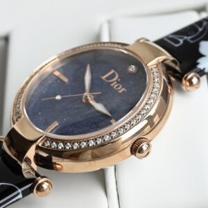 Đồng Hồ Dior Paris Starry Sky Rose Gold Đính Kim Cương Thiên Nhiên 35mm (6)