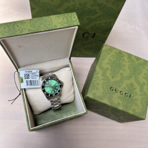 Đồng Hồ Gucci Dive Automatic Mặt Xanh Lá Cây Rep 11 Nam (2)