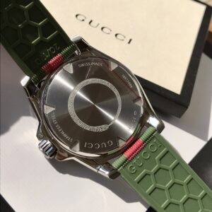 Đồng Hồ Gucci Dive Automatic Nam Dây Vải Siêu Cấp 40mm (7)