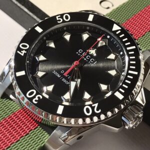 Đồng Hồ Gucci Dive Automatic Nam Dây Vải Siêu Cấp 40mm (7)