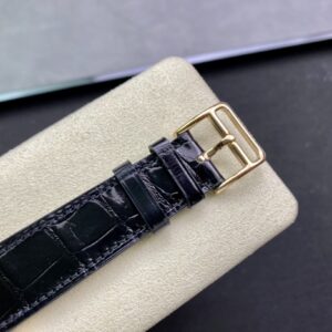 Đồng Hồ Hermes Heure H Nữ Dây Da Màu Đen Like Auth 26mm (1)