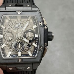 Đồng Hồ Hublot Spirit Of Big Bang Chế Tác Gốm Đen Nhà Máy AAA 42mm (9)