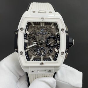 Đồng Hồ Hublot Spirit Of Big Bang Chế Tác Gốm Trắng Nhà Máy AAA 42mm (7)