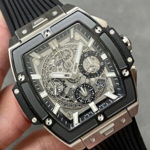 Đồng Hồ Hublot Spirit Of Big Bang Titanium Black Nhà Máy BBF Chế Tác 42mm (6)
