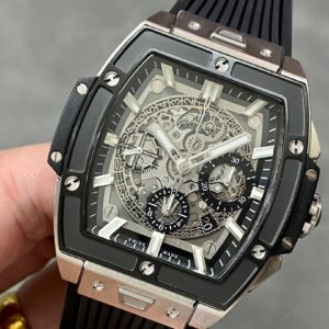 Đồng Hồ Hublot Spirit Of Big Bang Titanium Black Nhà Máy BBF Chế Tác 42mm (6)