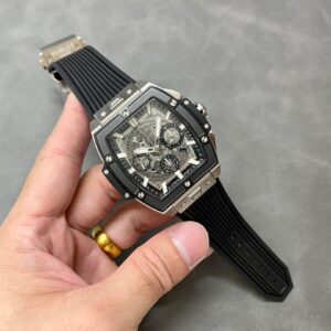 Đồng Hồ Hublot Spirit Of Big Bang Titanium Black Nhà Máy BBF Chế Tác 42mm (6)
