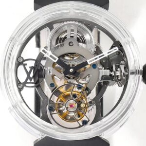 Đồng Hồ Louis Vuitton Chế Tác Tourbillon Sapphire Nam Dây Da 42mm (9)