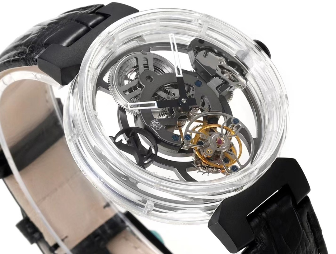 Đồng Hồ Louis Vuitton Chế Tác Tourbillon Sapphire Nam Dây Da 42mm (4) Đồng Hồ Louis Vuitton Chế Tác Tourbillon Sapphire Nam Dây Da 42mm (9)