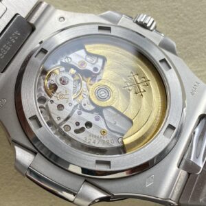 Đồng Hồ Patek Philippe Nautilus 5723 Chế Tác Phủ Vàng Trắng Sapphire Tổng Hợp 40mm (9)