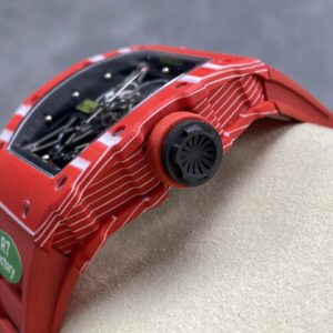 Đồng Hồ Richard Mille RM35-02 Carbon Đỏ Dây Cao Su Nhà Máy R7 (3)