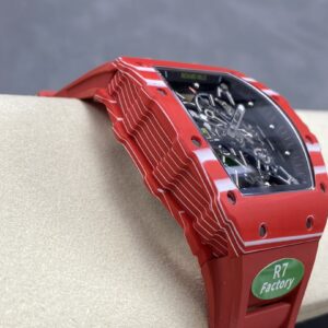 Đồng Hồ Richard Mille RM35-02 Carbon Đỏ Dây Cao Su Nhà Máy R7 (3)