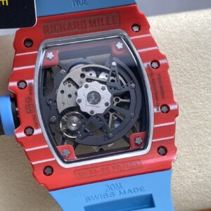 Đồng Hồ Richard Mille RM35-02 Chế Tác Carbon Đỏ Dây Cao Su Nhà Máy RM (1)