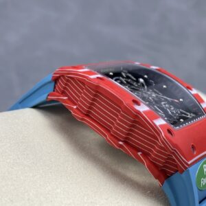 Đồng Hồ Richard Mille RM35-02 Chế Tác Carbon Đỏ Dây Cao Su Nhà Máy RM (1)