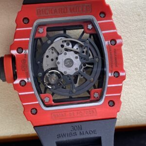 Đồng Hồ Richard Mille RM35-02 Replica 11 Carbon Fiber Màu Đỏ Nhà Máy RM (2)