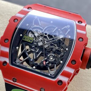 Đồng Hồ Richard Mille RM35-02 Replica 11 Carbon Fiber Màu Đỏ Nhà Máy RM (2)