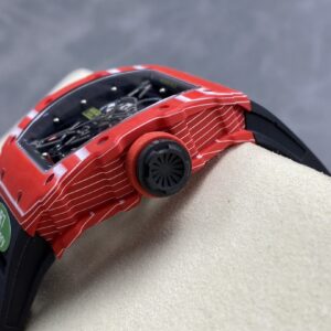 Đồng Hồ Richard Mille RM35-02 Replica 11 Carbon Fiber Màu Đỏ Nhà Máy RM (2)