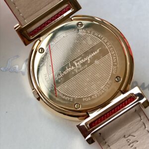 Đồng Hồ Salvatore Ferragamo Minuetto Mặt Xoay 360 Độ Màu Đỏ 37mm (1)