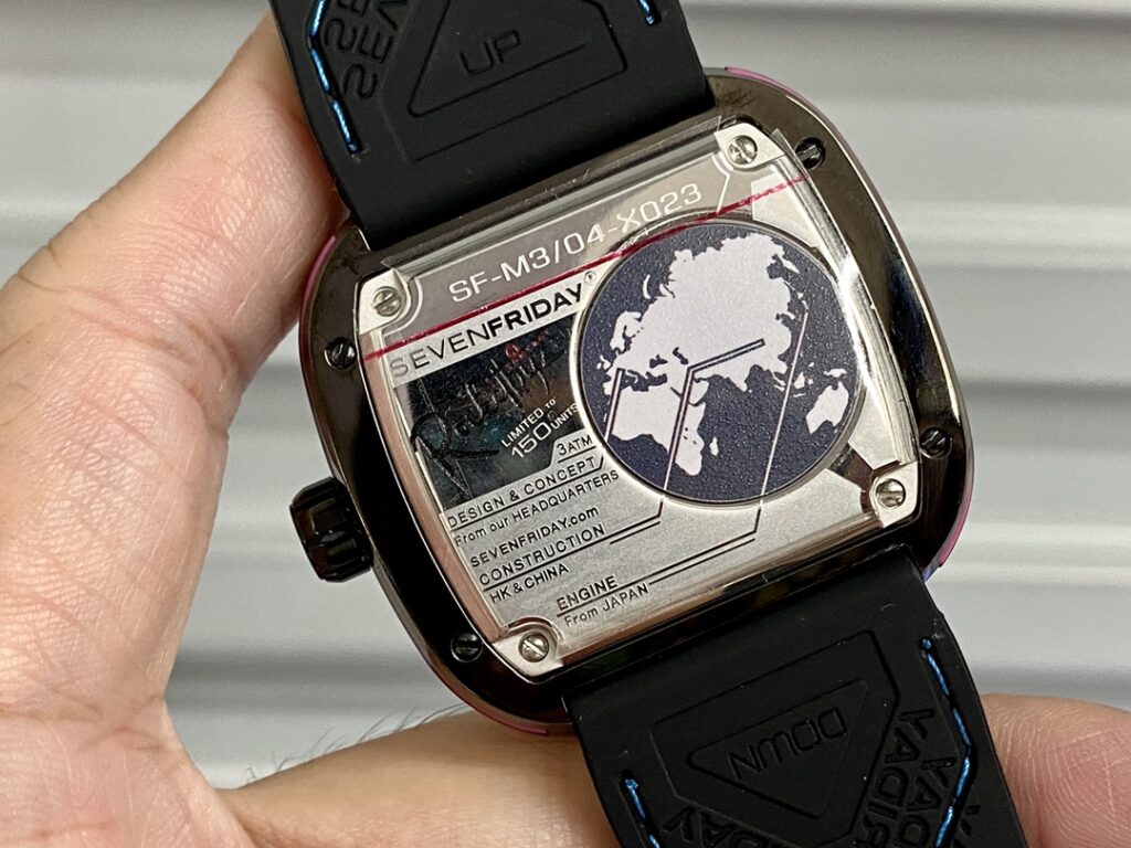 Đồng Hồ SevenFriday M3-04 Pinky Replica Cao Cấp Dây Cao Su