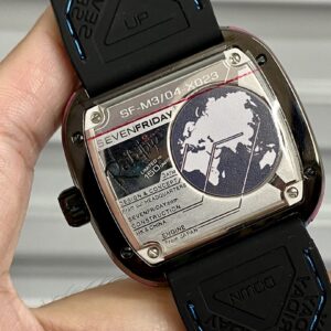 Đồng Hồ SevenFriday M3-04 Pinky Replica Cao Cấp Dây Cao Su
