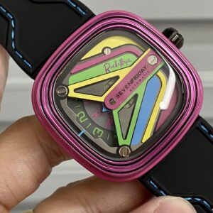 Đồng Hồ SevenFriday M3-04 Pinky Replica Cao Cấp Dây Cao Su
