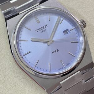 Đồng Hồ Tissot PRX Rep 11 Cao Cấp Mặt Ánh Tím Máy Pin Thụy Sỹ 40mm (9)