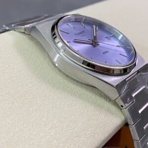 Đồng Hồ Tissot PRX Rep 11 Cao Cấp Mặt Ánh Tím Máy Pin Thụy Sỹ 40mm (9)