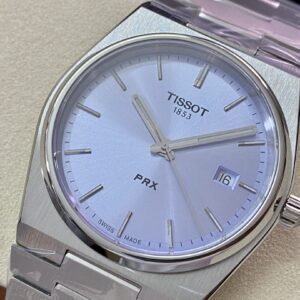 Đồng Hồ Tissot PRX Rep 11 Cao Cấp Mặt Ánh Tím Máy Pin Thụy Sỹ 40mm (9)
