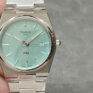 Đồng Hồ Tissot PRX Replica Mặt Số Xanh Tiffany Máy Pin Thụy Sỹ (8)