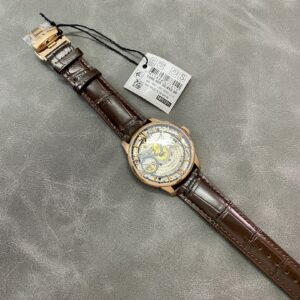 Đồng Hồ Tissot T099 Boutique Duruer Skeleton Replica 1:1 Nam Dây Da 42mm